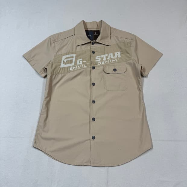 L) 지스타로우 G-STAR 자수 디테일 셔츠