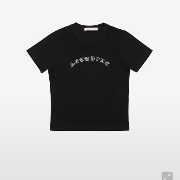셋업이엑스이 크롭티 