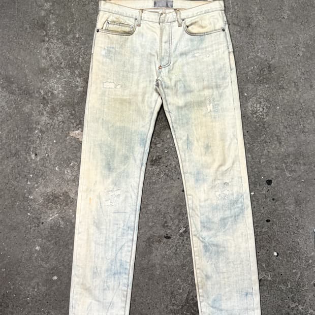 Dior Homme 2007ss – Distressed Denim 