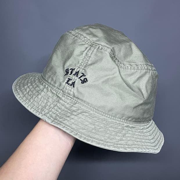 라스탯츠 버킷햇 카키