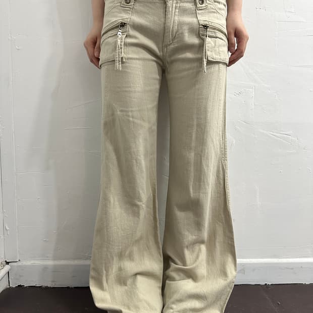 y2k bootscut pants