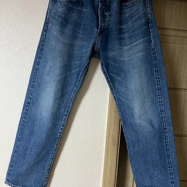 오디너리핏 엥클핏 데님 32팝니다