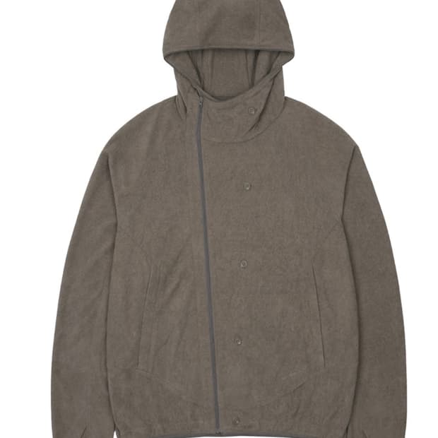 산산기어 버튼 플리스 재킷 브라운 002 팝니다Sansan Gear Bu