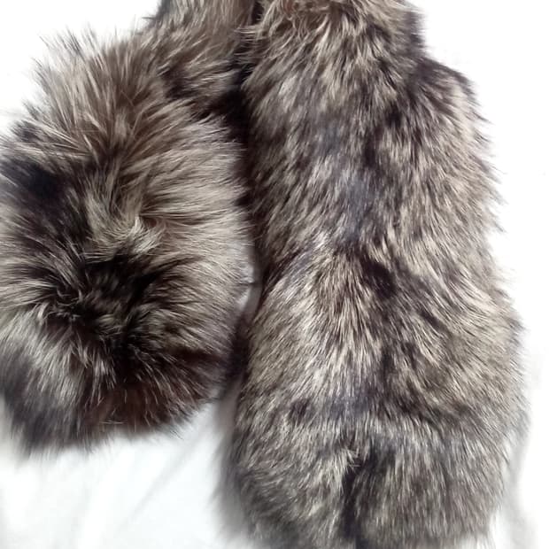 실버폭스 통 목도리