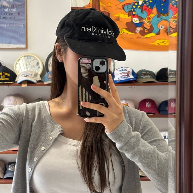 캘빈클라인 빈티지 햇