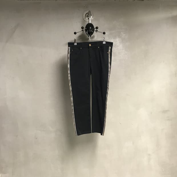 알렉산더 맥퀸 블랙 팬츠 40(W)