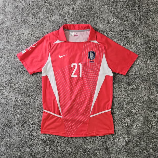 [무료배송] Nike 국대 박지성 2002 축구 유니폼