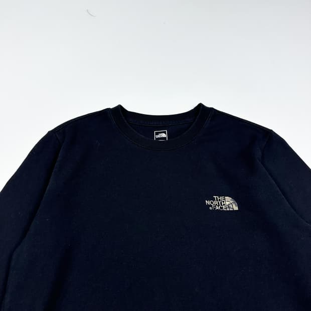 노스페이스 백로고 블랙 긴팔티셔츠 (XS 여성추천)