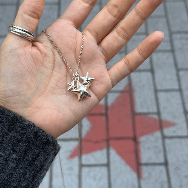 Starlane Long 925silver Necklace🌟💫✨