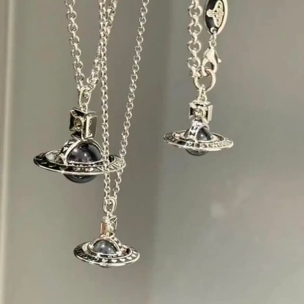 [삽니다] 비비안웨스트우드 나나 콜라보 오브 orb 목걸이 라지