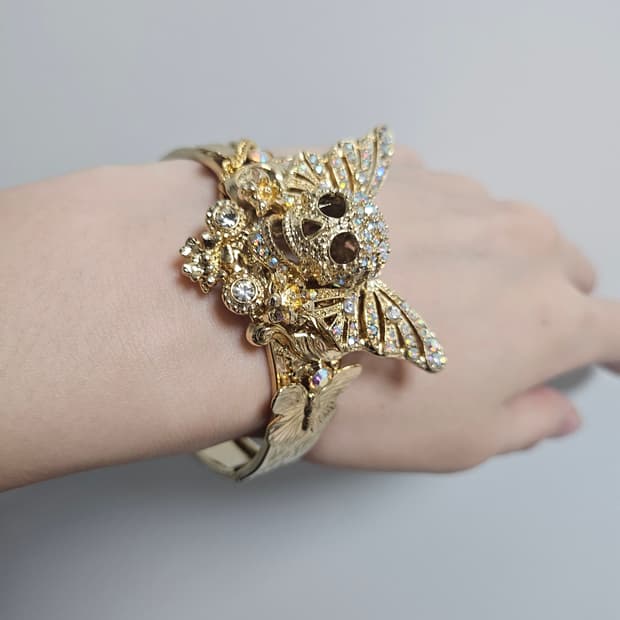 커크스 폴리 스컬 뱅글