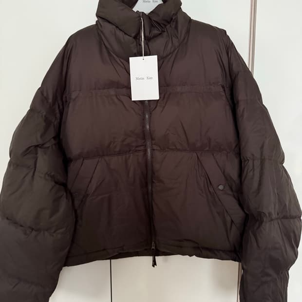 마뗑킴 패딩 브라운 