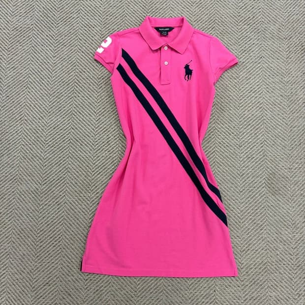 랄프로렌 빅포니 자수 원피스 v3150 