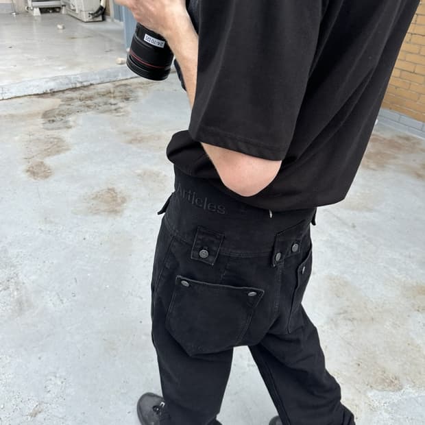 플라스틱 프로덕트 AP UTILITY PANTS (black)
