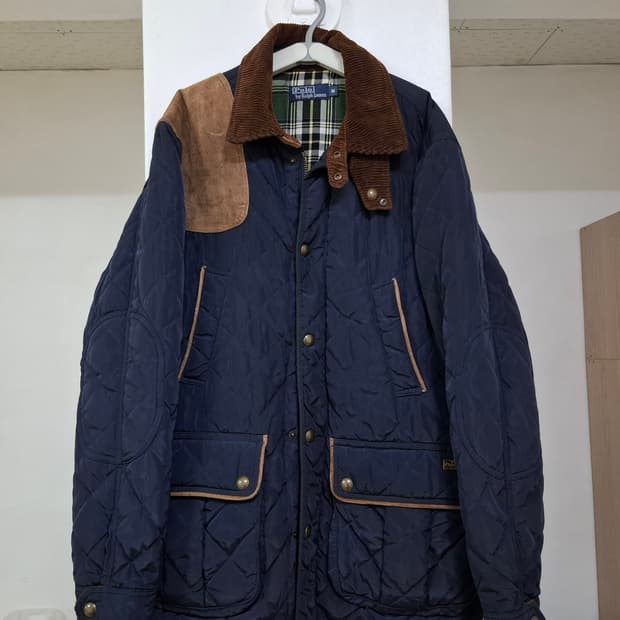 12fw 폴로 캠튼 퀄팅 자켓 M