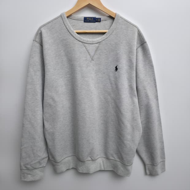 [XL] 폴로 랄프로렌 그레이 맨투맨