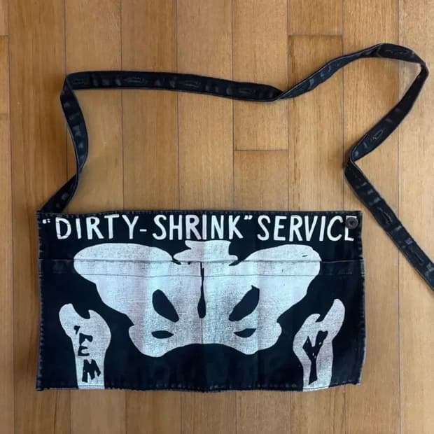 캐피탈 본 데님 앞치마