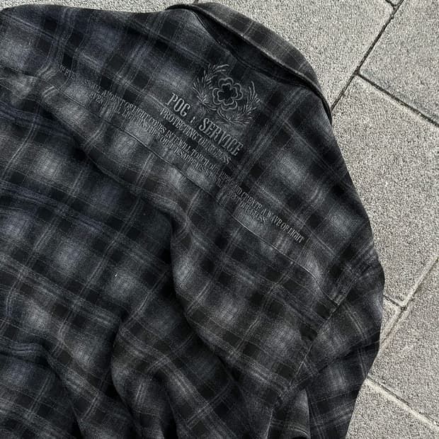 포그서비스  MA-1 Check Shirt 