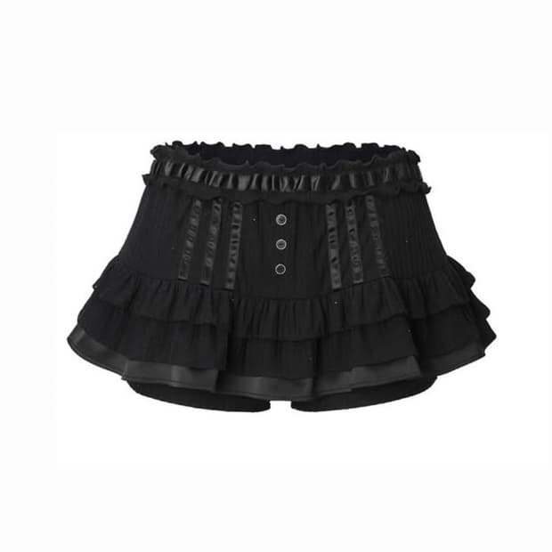 Threetimes twilight skirt (black)