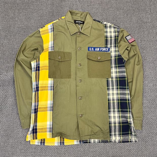 AVIREX JAPAN 면자켓 (XL)