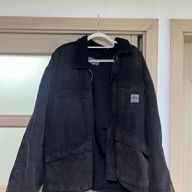 스투시 워시드 캔버스 워크자켓 XL