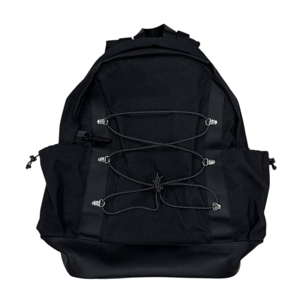 이스트팩 LAB 페디드 러기지 포켓 백팩 가방 블랙