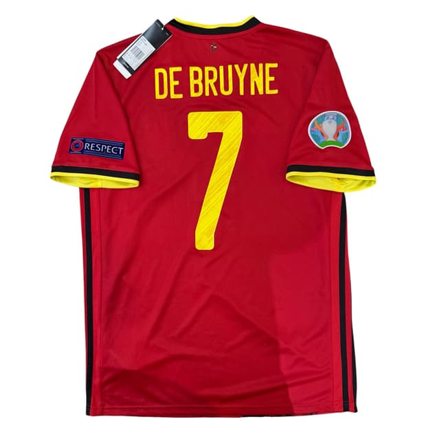 [M/100]20-21 벨기에 홈 데브라이너 유니폼 EJ8546