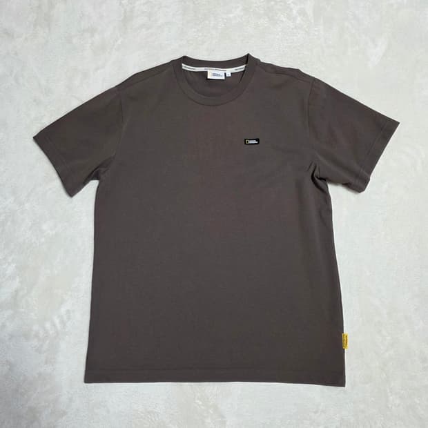 (L)내셔널지오그래픽 브라운 반팔 티셔츠