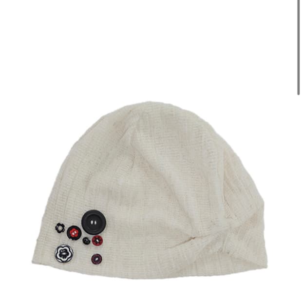 시오서울 BUTTON POINT BEANIE [IVORY]
