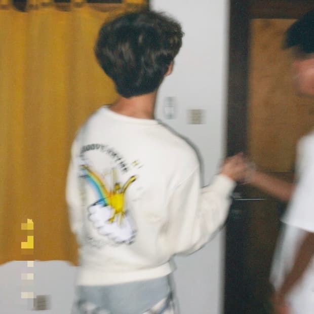 (급처 L) 그루브라임 맨투맨