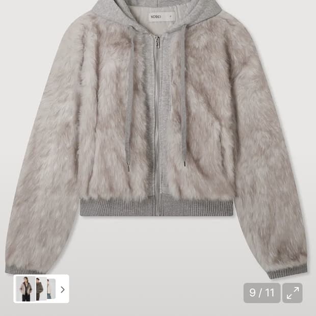 미쏘 후드퍼자켓