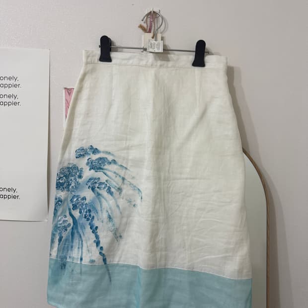 빈티지 handmade 스커트