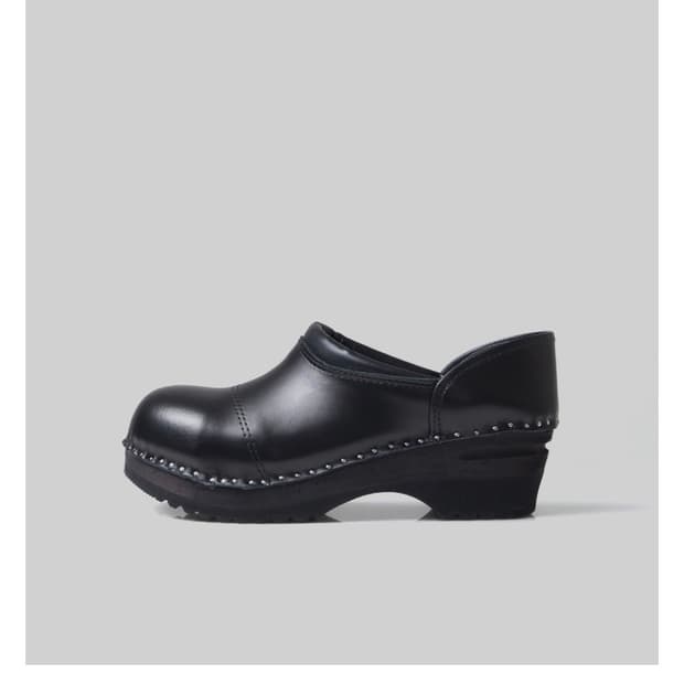 TROENTORP Picasso 블랙 클로그 (38)
