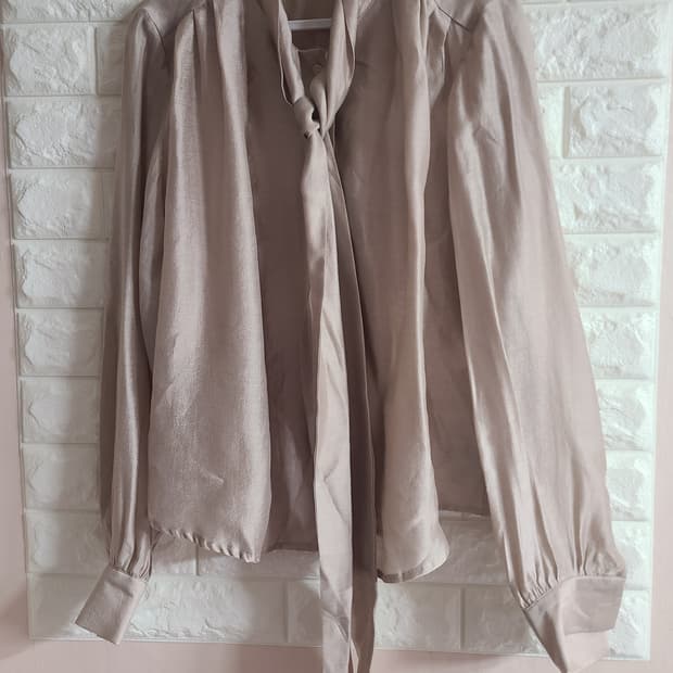 parsons 리본 블라우스