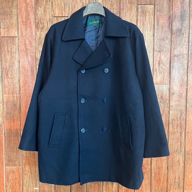 Japan vintage 울 피코트