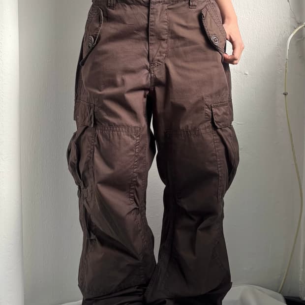 Vintage Brown Cargo Pants