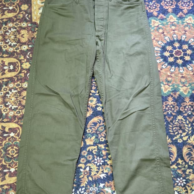 리얼맥코이 밀리터리 팬츠