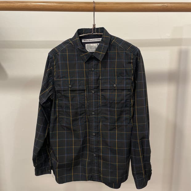 WHITE MOUNTAINEERING check shirt