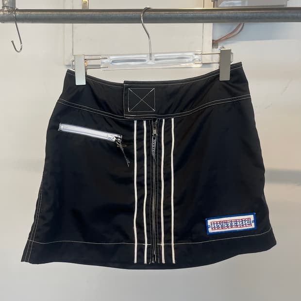Hysteric Glamour Zip Detail Mini Skirt