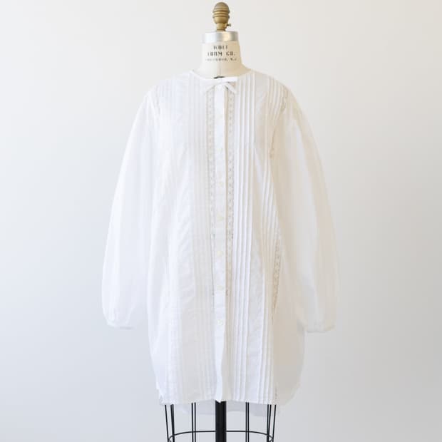 미우미우 리본 로고 미니 원피스 새상품