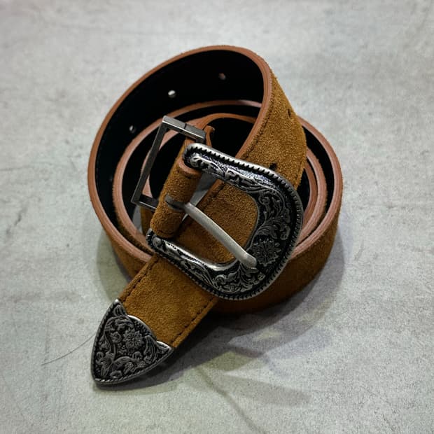 Suede western belt - 스웨이드 웨스턴 벨트 CM