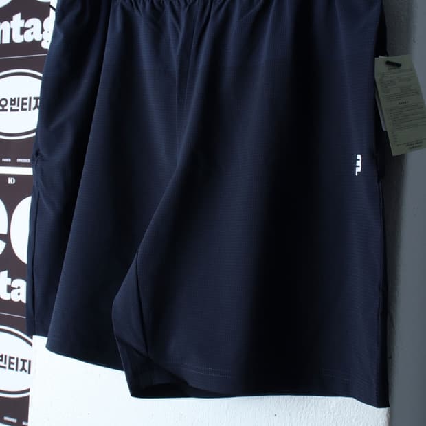 (L-XL) 빈폴 반바지 팬츠 새상품 밴딩 네이비 체크-P1P10362