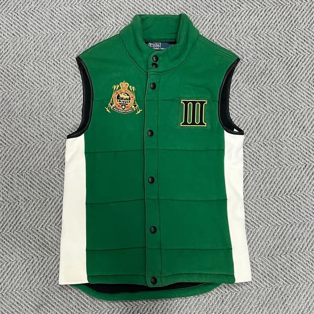 폴로랄프로렌 잉글랜드 패딩베스트 v0798