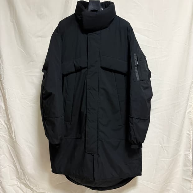 코드그라피 프리마로프트 몬스터파카 롱파카 / 블랙, M