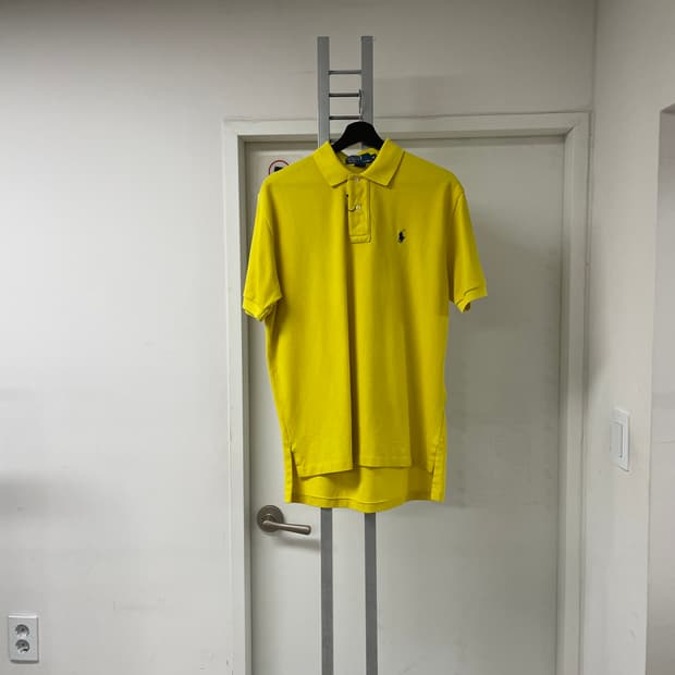 폴로 PK 반팔 카라티 옐로 M