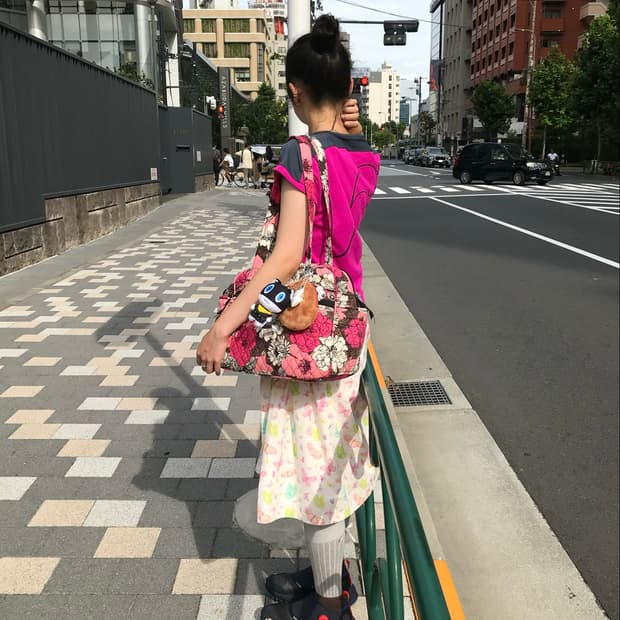 일본빈티지 퀄팅 숄더백