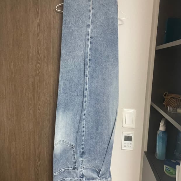 비긴202 원턱 와이드 데님팬츠