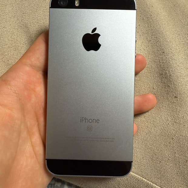 아이폰 se 스페이스 그레이