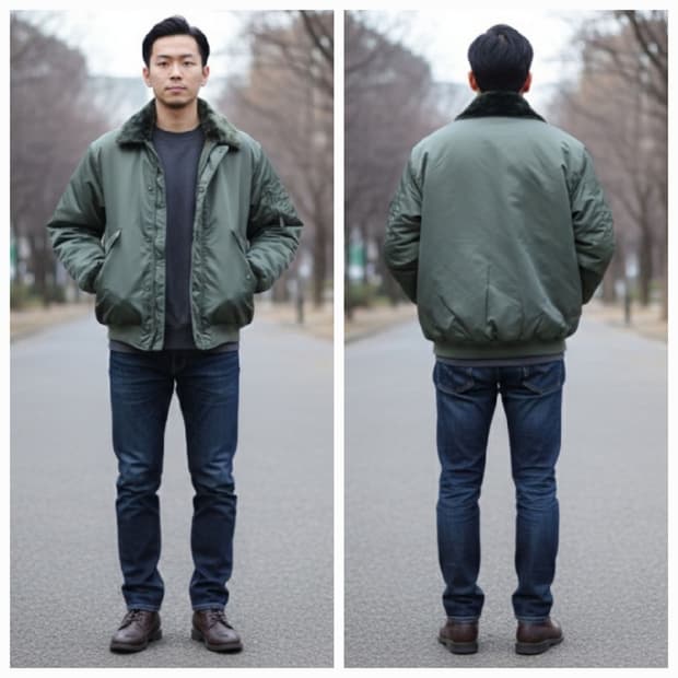 110.OOBL 항공 패딩점퍼