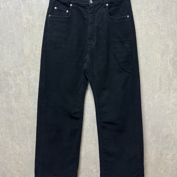 33 / 릭오웬스 게스 몰스킨 팬츠